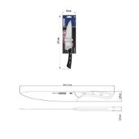 Faca Chef Tramontina Solutta Em Aço Inox E Cabo Em Policarbonato Preto 8" - 5