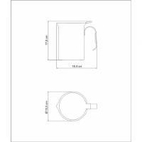 Jarra Tramontina Buena Para água Em Aço Inox Com Tampa 12cm 2,1 Litros - 5