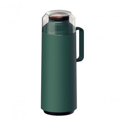 Garrafa Térmica Tramontina Exata Verde Com Ampola De Vidro 1 Litro