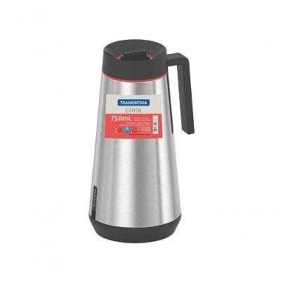 Bule Térmico Tramontina Exata 750ml Aço Inox - Manter O Calor Com Estilo
