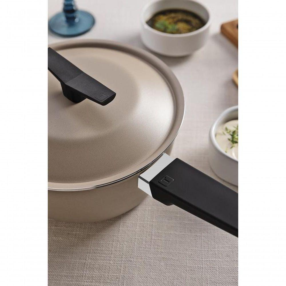 Panela Tramontina Spezia Induction Areia Em Alumínio Com Revestimento Em Antiaderente 20 Cm - 2