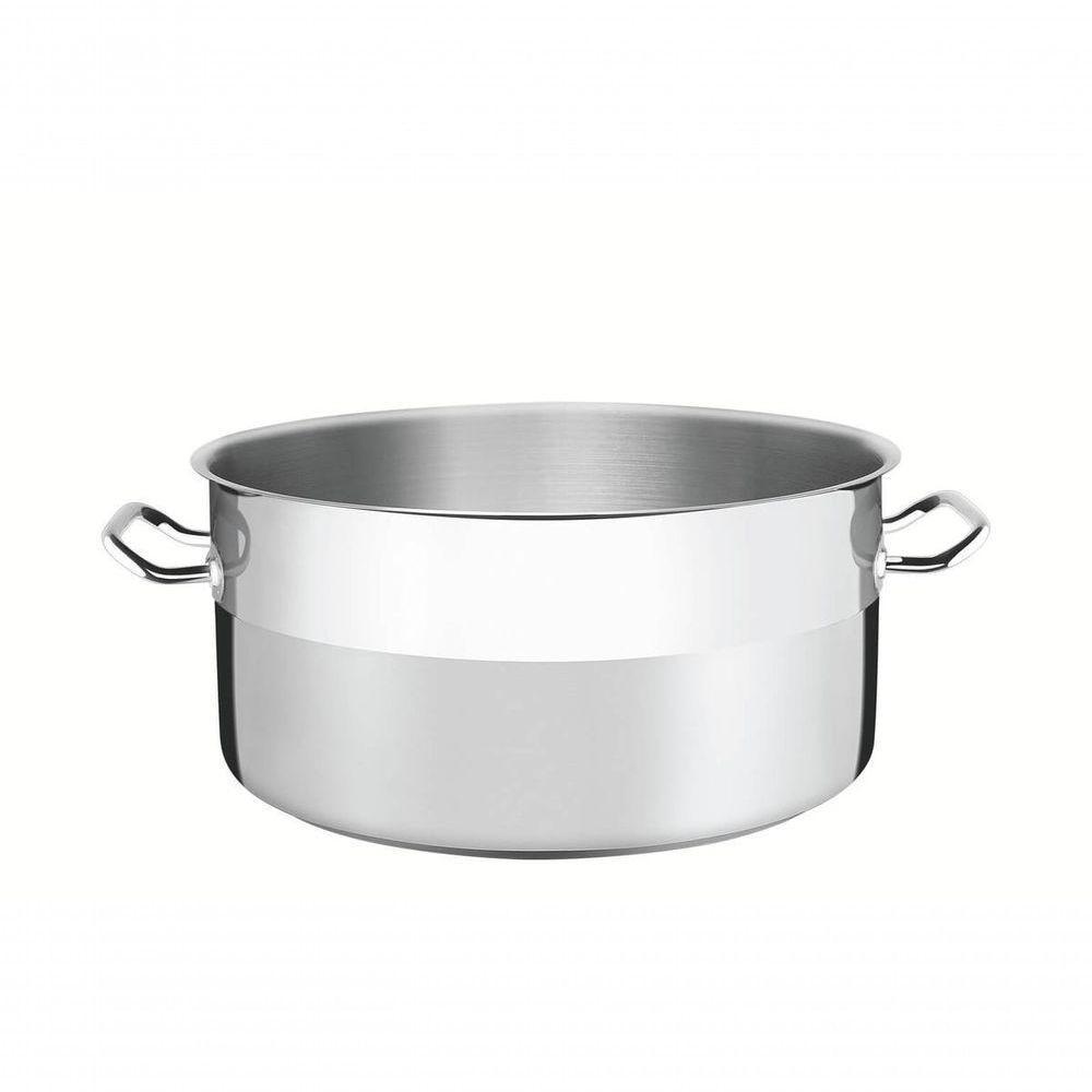 Caçarola Rasa Tramontina Professional Aço Inox Sem Tampa 40cm - 1