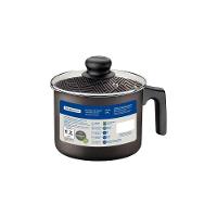 Fervedor Tramontina Paris 14cm Em Alumínio Com Revestimento Antiaderente Chumbo Com Tampa De Vidro - 2