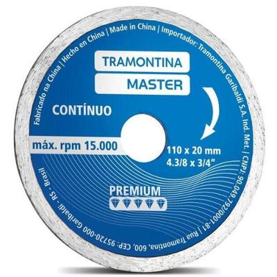 Disco Diamantado Contínuo Tramontina 4.3-8" Master Premium