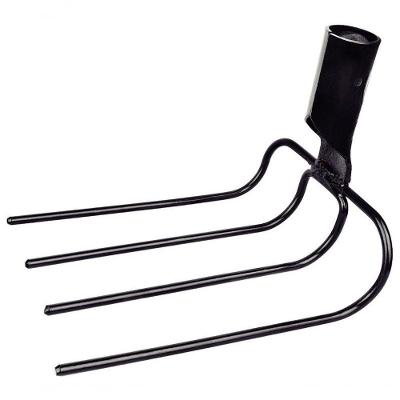 Forcado Curvo De Arame Tramontina 4 Dentes Sem Cabo