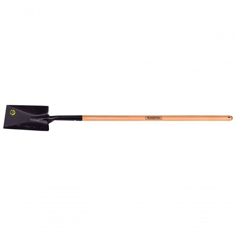 Vanga Quadrada Tramontina Aço Com Cabo De Madeira 120cm - 1