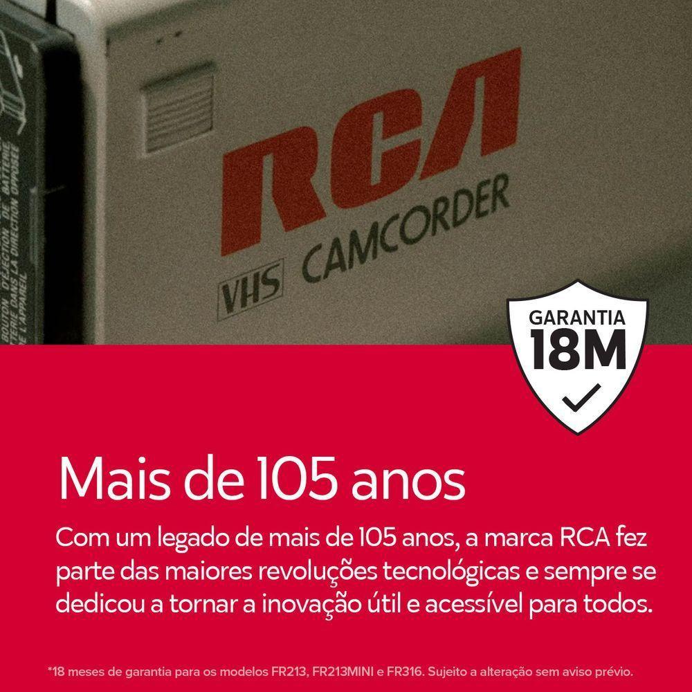 Caixa de Som Portátil RCA Bluetooth 90W IPX5 Luzes LED RGB Potente FR213 Mini - 2