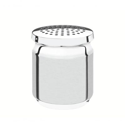Porta Queijo Ralado Tramontina Utility Em Aço Inox Com Tampa De Plástico