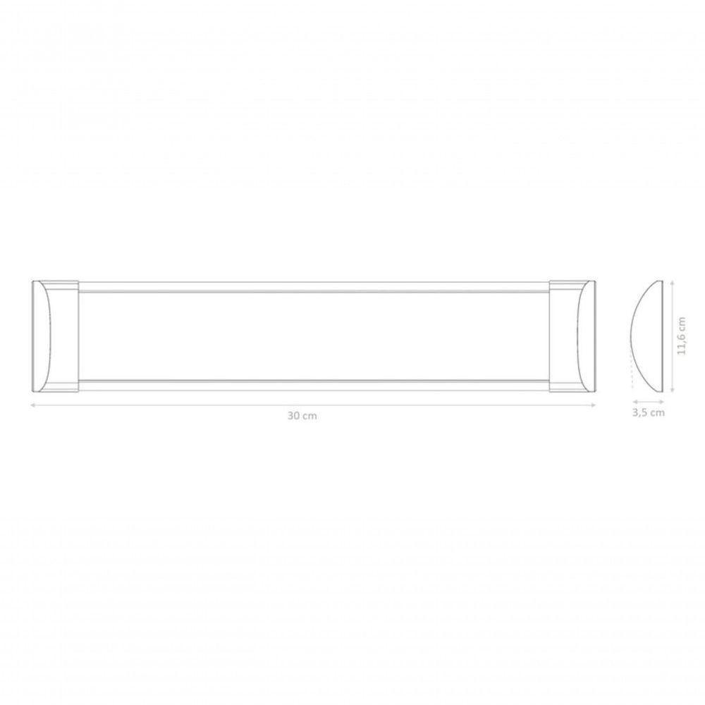 Luminária Led Tramontina De Sobrepor 800 Lm 9 W Bivolt 3000 K Luz Amarela - 2