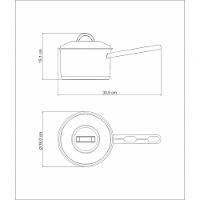 Caldeirão Tramontina Solar 16cm Em Aço Inox - 5