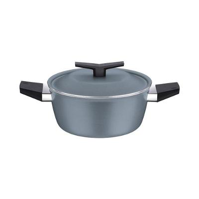 Caçarola Tramontina Spezia Induction Azul Ardósia Em Alumínio Com Revestimento Antiaderente 20cm