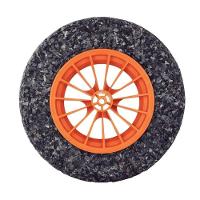 Pneu Maciço Tramontina Em Borracha Macia Com Roda E Bucha Plástica Para Carrinho De Mão - 2