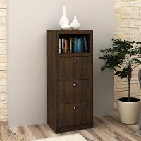 Gaveteiro Para Pasta Suspensa Com 3 Gavetas Cr25026 Rustico - 1