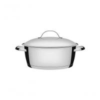 Caçarola Rasa 24cm Tramontina Allegra Aço Inox - 1