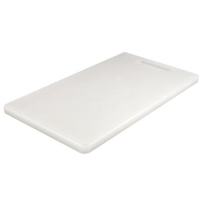 Tabua De Corte Grande Em Poliestireno Bpa Free - Plasvale Branco