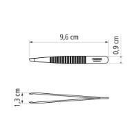 Pinça Tramontina Em Aço Inox Com Ponta Diagonal - 4