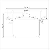 Espagueteira Tramontina Paris 24cm Em Alumínio Com Revestimento Antiaderente Com Tampa Chumbo - 4