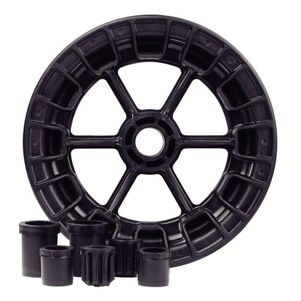 Roda Plástica Universal Tramontina Para Carrinho De Mão 8" Sem Pneu - 4