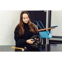 Roda Plástica Universal Tramontina Para Carrinho De Mão 8" Sem Pneu - 2