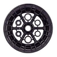 Roda Plástica Universal Tramontina Para Carrinho De Mão 8" Sem Pneu - 3