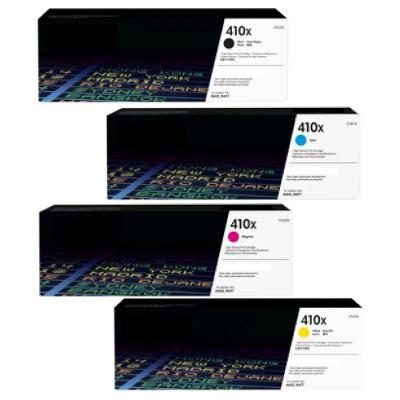 Kit 4 Toner Cf410x 410x Cf-410x M452dn M452dw M452nw M477fdn M477fdw Original