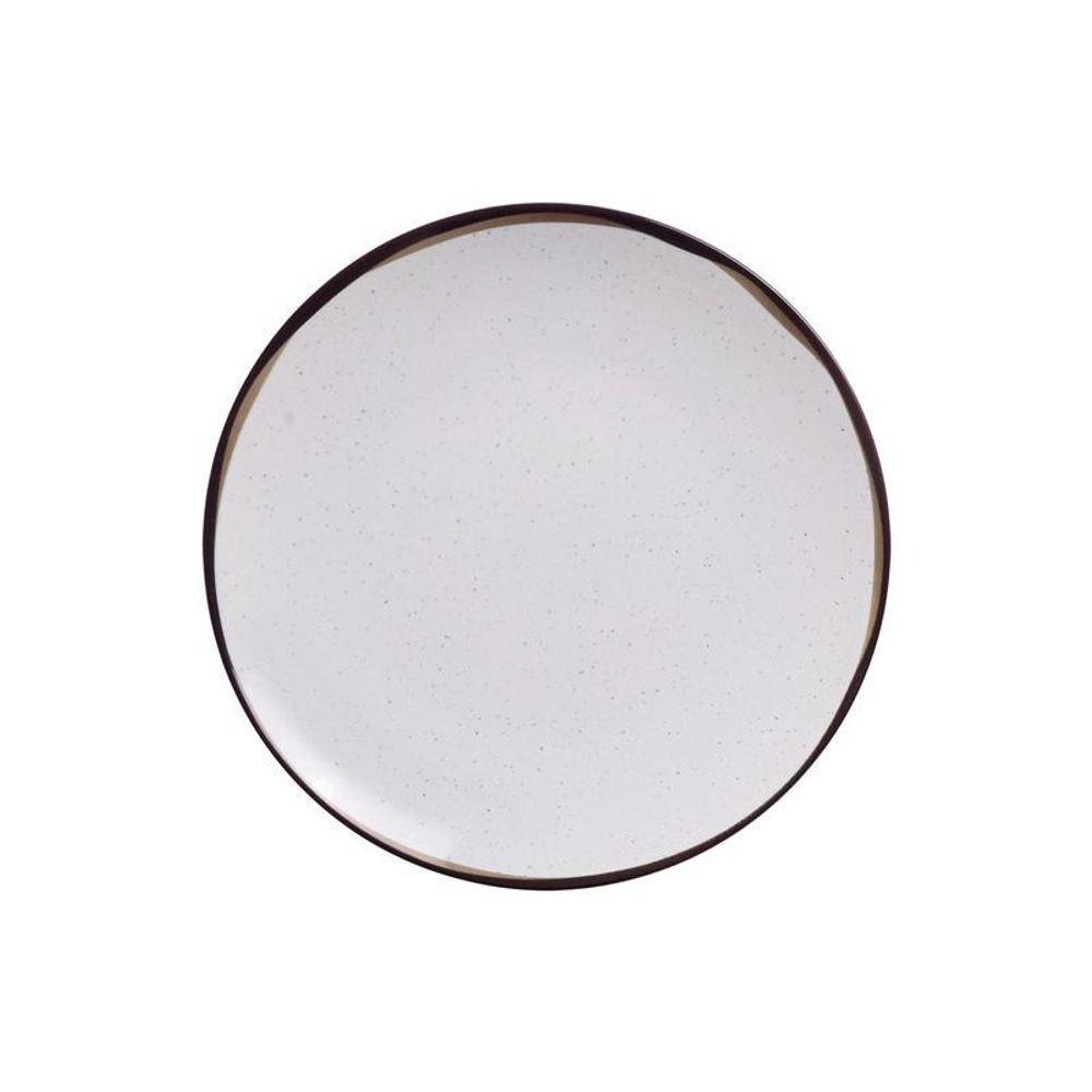 Prato Sobremesa Tramontina Canyon 19cm Em Porcelana Decorada - 1