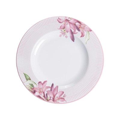 Prato Sobremesa Tramontina Poème 21cm Em Porcelana Decorada