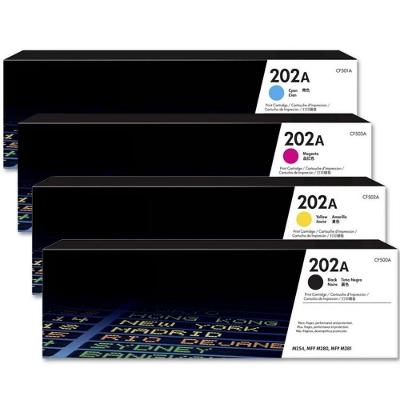 Kit 4 Toner Cf500a 202a M281fdw M254dw M-281fdw M-254dw Original