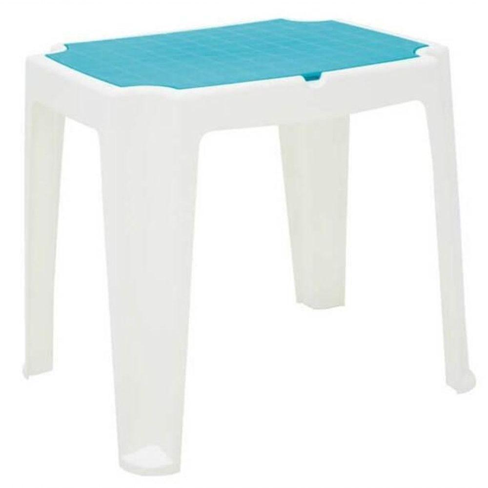 Mesa Infantil Tramontina Versa Azul E Branco - 1