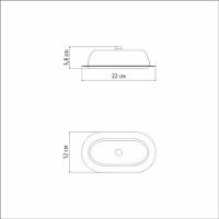 Manteigueira Retangular Tramontina Ciclo Em Aço Inox Com Tampa - 4