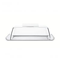 Manteigueira Retangular Tramontina Quadrata Em Aço Inox Com Tampa Transparente - 1