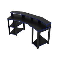 Mesa Gamer Multimóveis Cr25062 Preta/Azul - 2