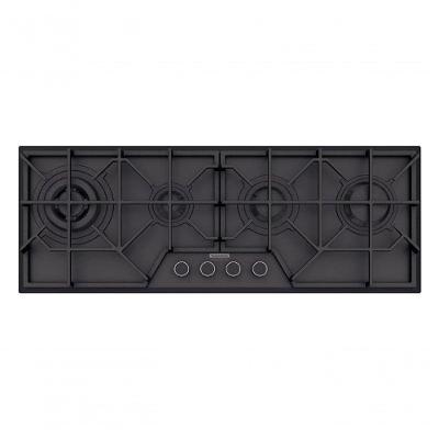 Cooktop à Gás Tramontina Slim Glass Black Series 4gg B 100 Semiprofissional Design Collection Bivolt
