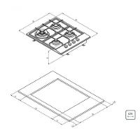 Cooktop A Gás Tramontina Square 4 Gx He 60 Aço Inox - 4