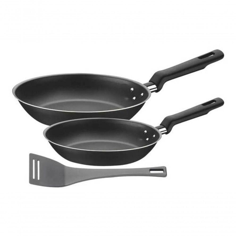 Conjunto De Frigideiras Tramontina Loreto 3 Peças - 1