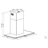 Coifa Tramontina Slim Wall Aço Inox Com Acabamento Black Steel 90cm 220 V - 3