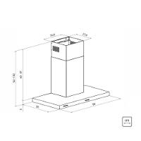 Coifa De Parede Tramontina New Dritta Wall Em Aço Inox 90cm 220 V - 4