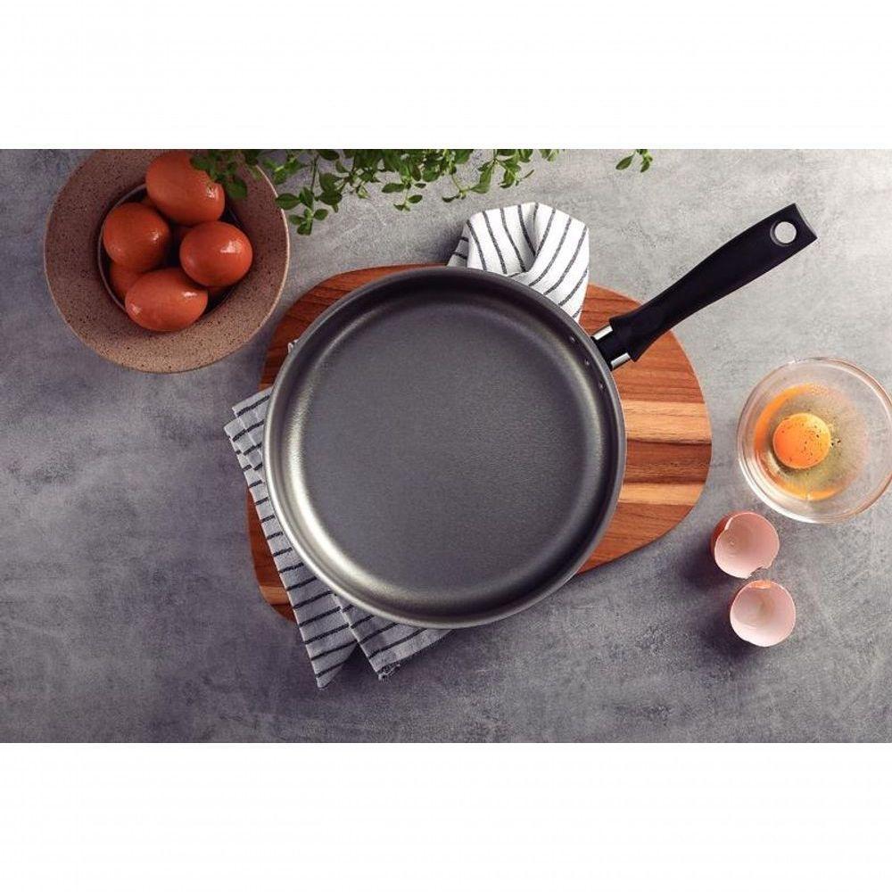 Frigideira Reta Tramontina Turim Alumínio Com Revestimento Antiaderente Cinza 22cm - 2