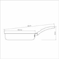 Frigideira Reta Tramontina Turim Alumínio Com Revestimento Antiaderente Cinza 22cm - 5