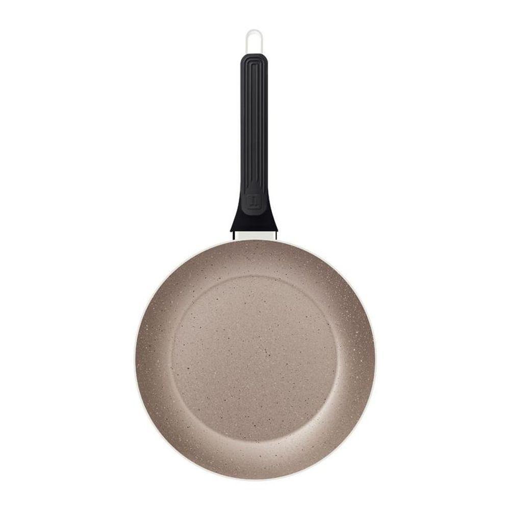 Frigideira Tramontina Milazzo Alumínio 24cm Com Revestimento Antiaderente Starflon Max Amêndoa - 3