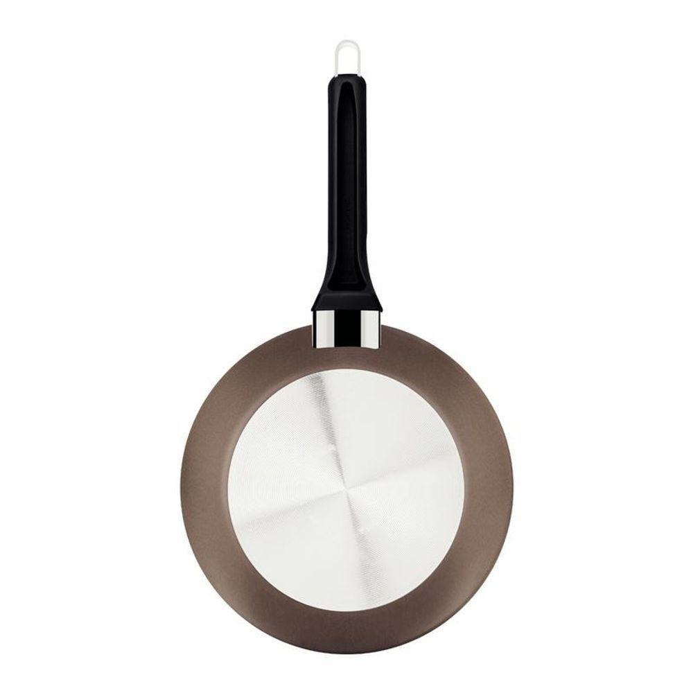 Frigideira Tramontina Milazzo Alumínio 24cm Com Revestimento Antiaderente Starflon Max Amêndoa - 4