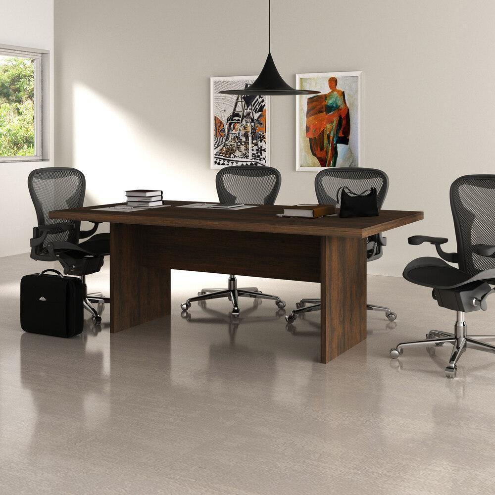 Mesa Escritório/Reunião Multimóveis Cr25027 Rustica - 1