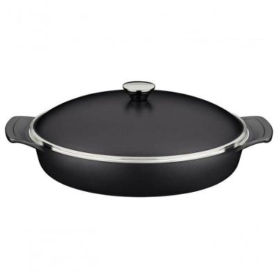 Frigideira Tramontina Lyon Em Alumínio Com Revestimento Starflon Preto 32cm