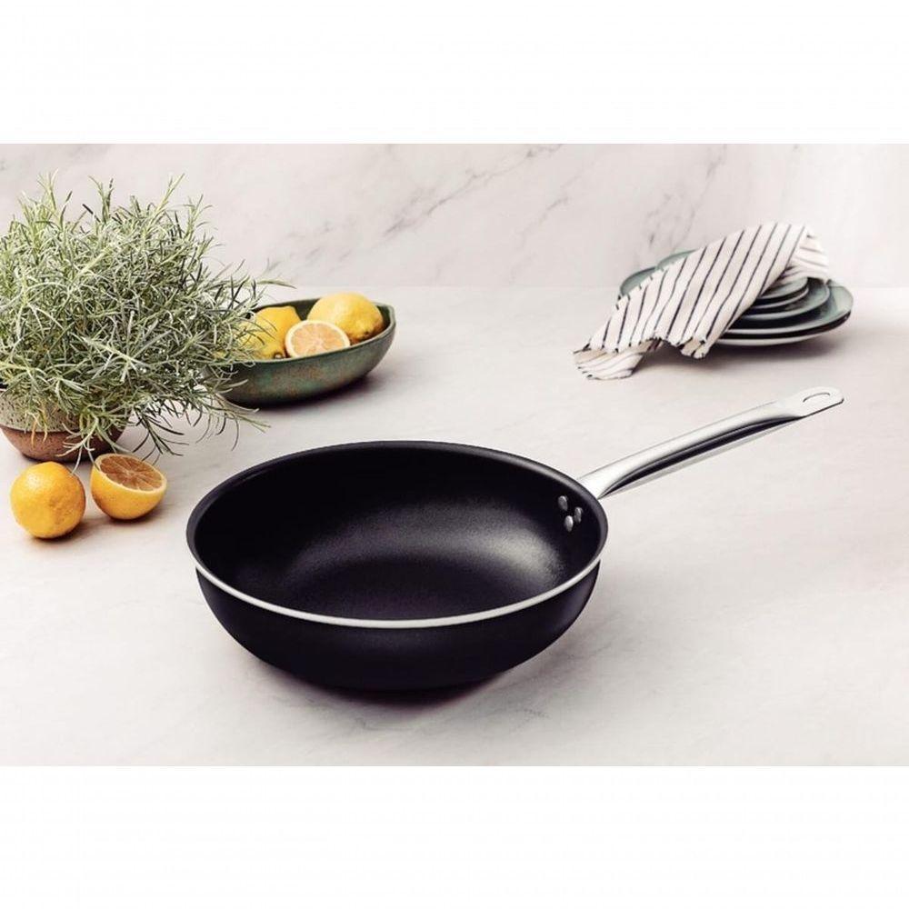 Frigideira Funda Tramontina Piemonte 30cm Em Alumínio E Revestimento Antiaderente Preta - 2