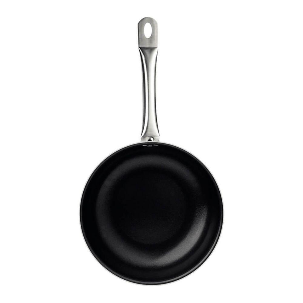 Frigideira Funda Tramontina Piemonte 30cm Em Alumínio E Revestimento Antiaderente Preta - 3