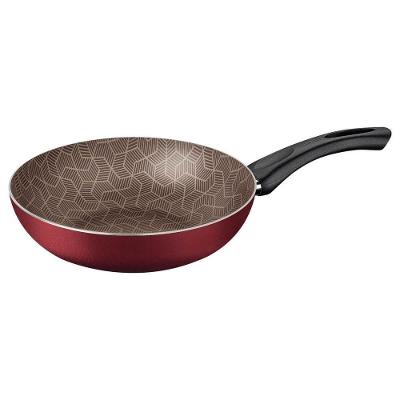 Frigideira Funda Tramontina Paris 28cm Em Alumínio Com Revestimento Antiaderente Vermelha