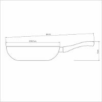 Frigideira Funda Tramontina Paris 24cm Em Alumínio Com Revestimento Antiaderente Chumbo - 4