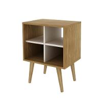 Mesa De Cabeceira/Apoio Cr35015 Natural/Off White - 3