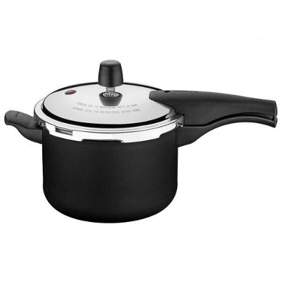 Panela Pressão Tramontina Vancouver Antiaderente 20cm 4,5l Preto