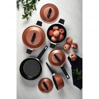 Jogo De Panelas Tramontina Spezia 5 Peças Em Alumínio Com Revestimento Antiaderente Coral - 2